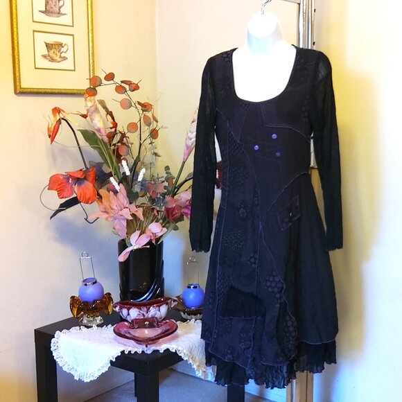 NWT Simon Chang Well Tailored Lined Spring Fall Dress Size 8 - Picture 6 of 9